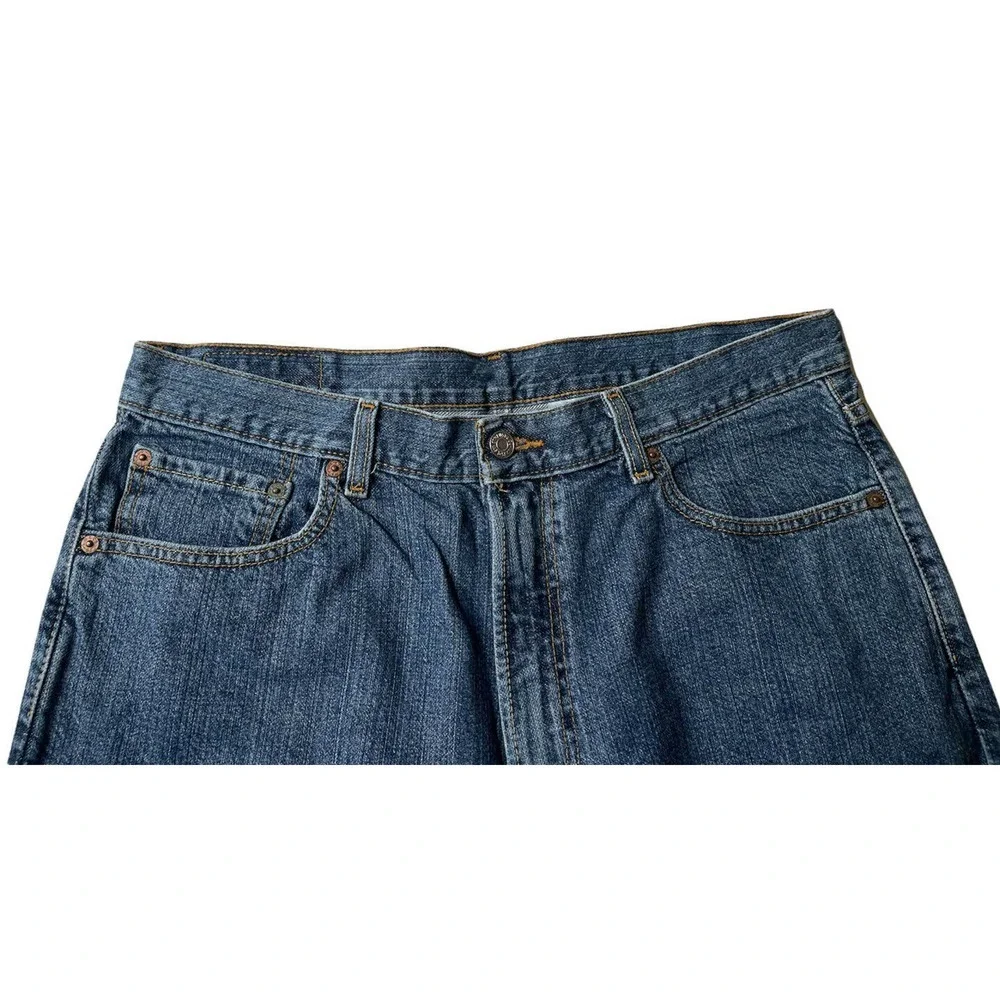 Levi’s Levi Strauss 550 Mens Blue Denim Jean Shorts Relaxed Fit 5 Pockets Sz 36